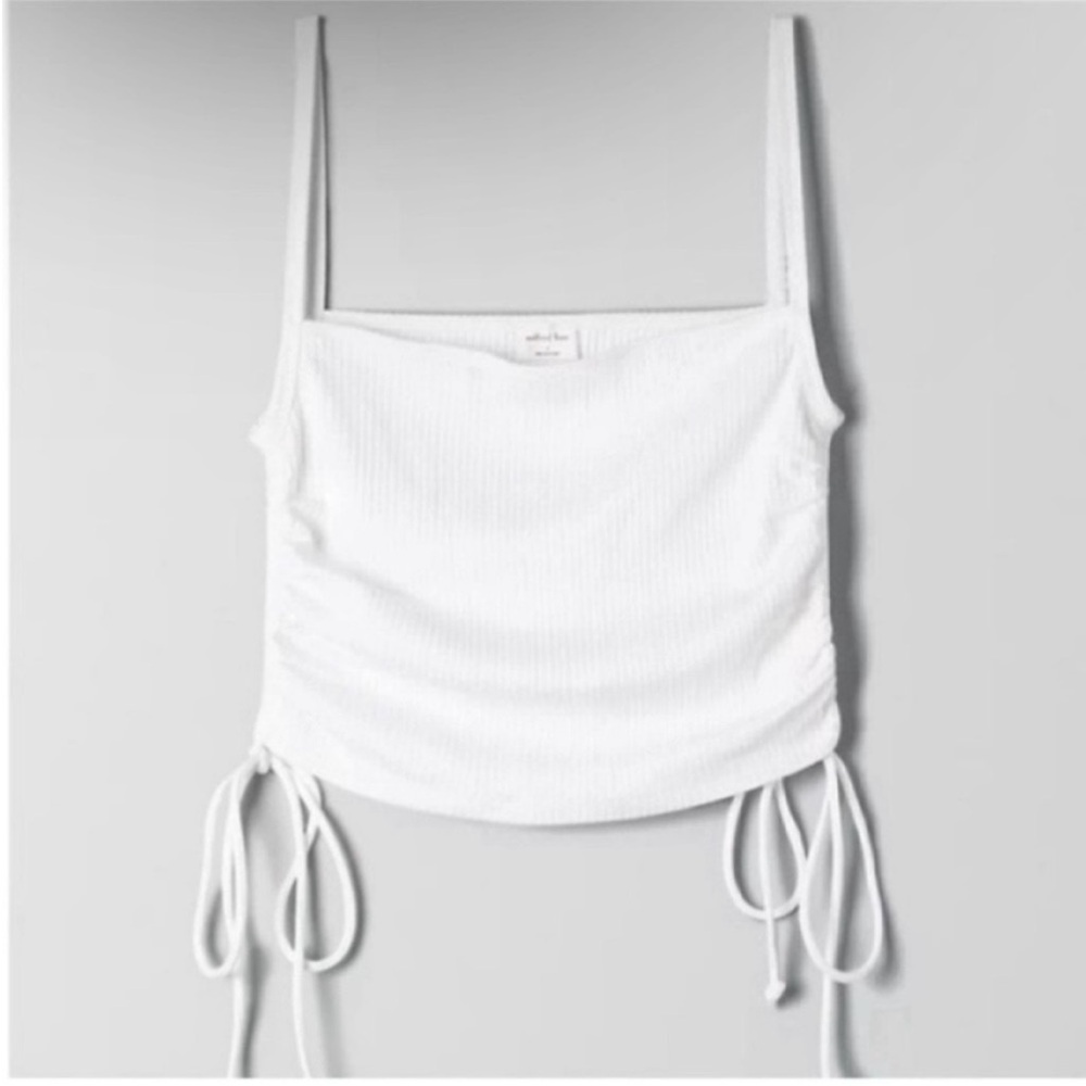 Aritzia Wilfred Free Savita White Top - Picture 1 of 4